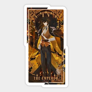 Genshin Impact - Zhongli - Portrait Name Card Sticker